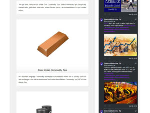 Commodityonlinetips Free Commodity Online Trading Tips